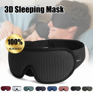 3D Light Blocking Sleep Mask 1